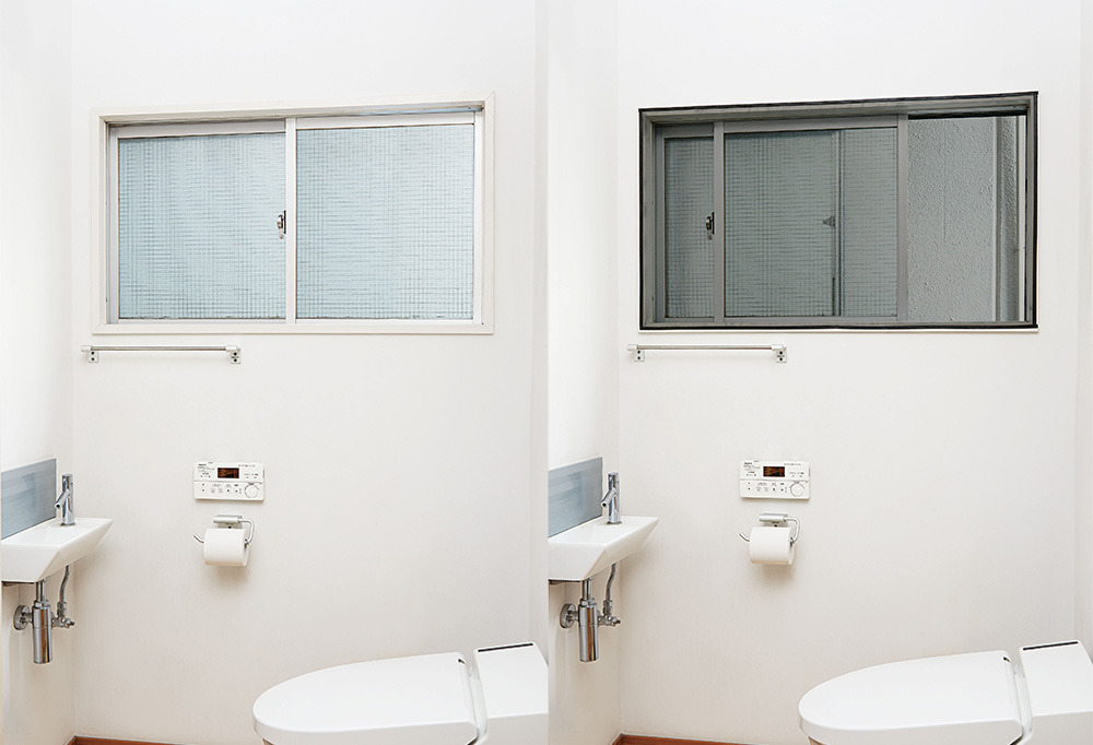 トイレやキッチンなどの網戸がない小窓