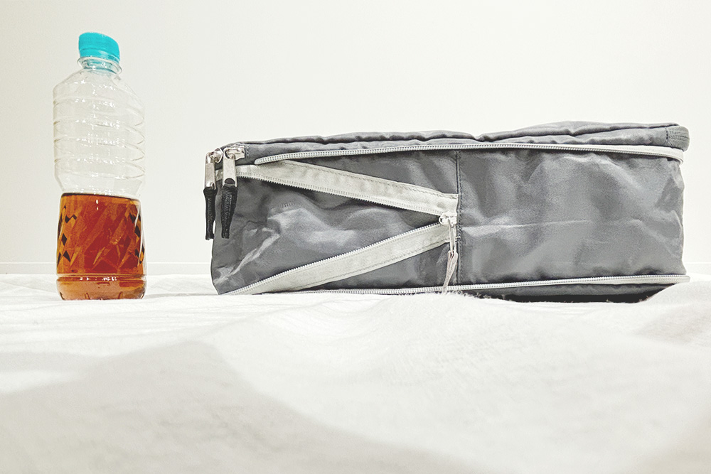 圧縮ポーチの大きさイメージ