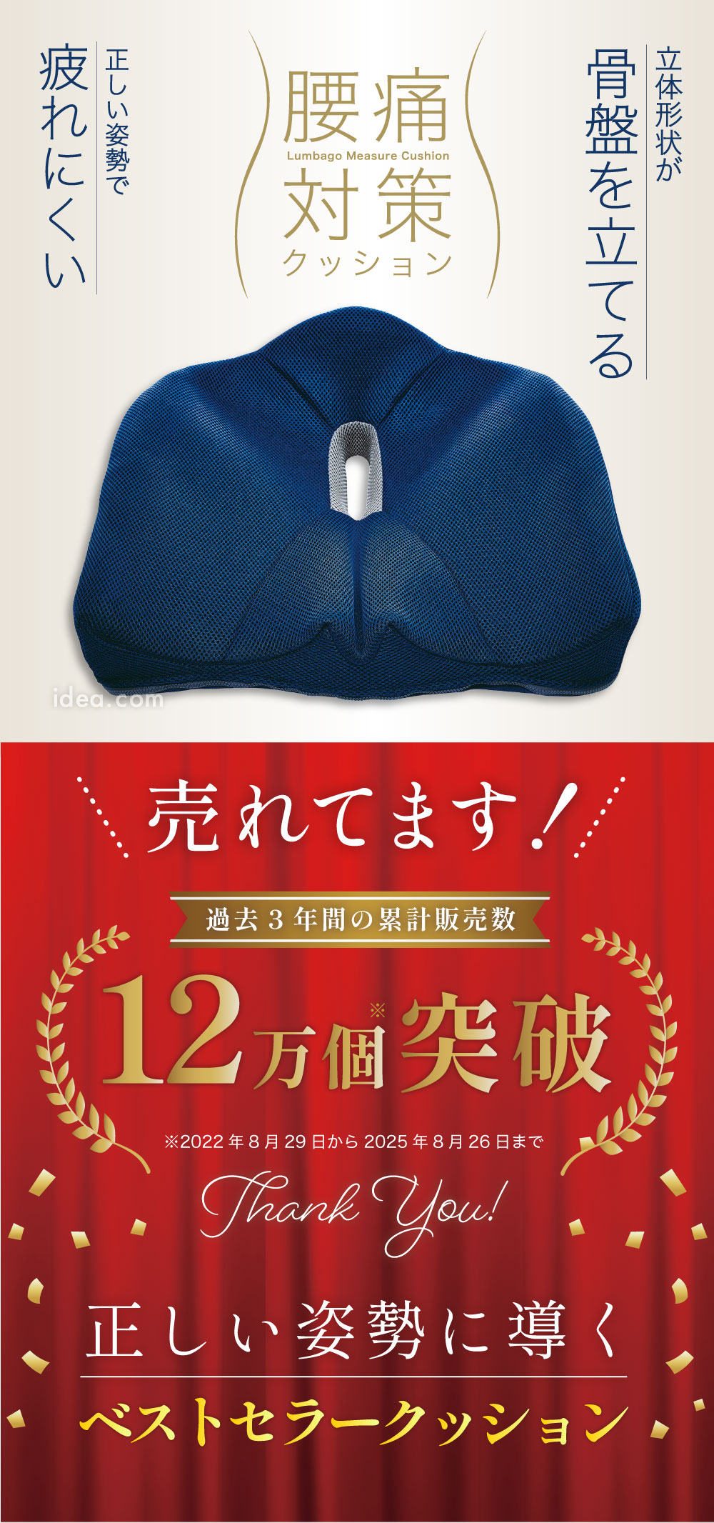 腰痛対策クッション コジット