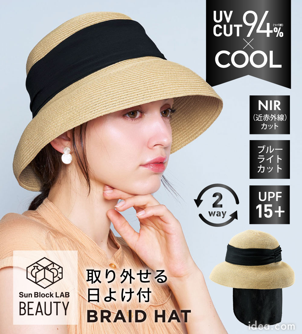 サンブロックラボビューティー ブレードハット コジット