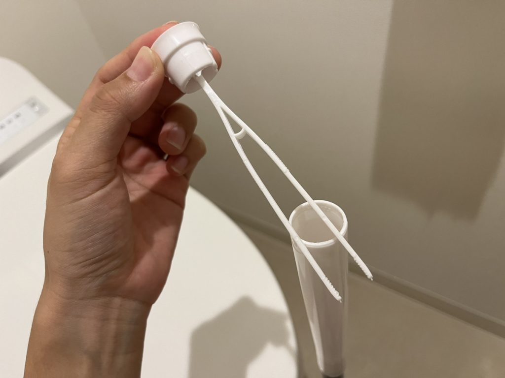 ノータッチトイレワイパーの使い方1