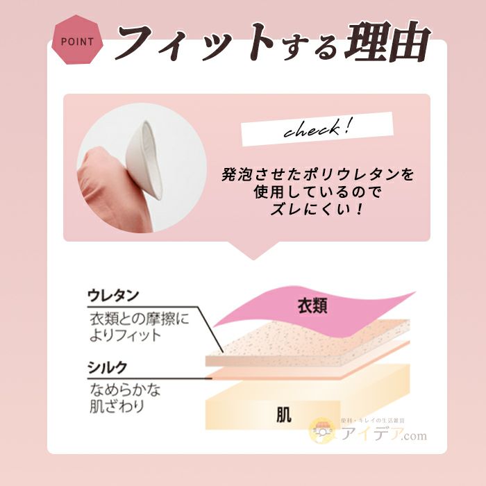 キャミにフィット エアリートップ 1セット(2枚入) × 100点 コジット / キャミにフィット エアリートップの公式商品情報