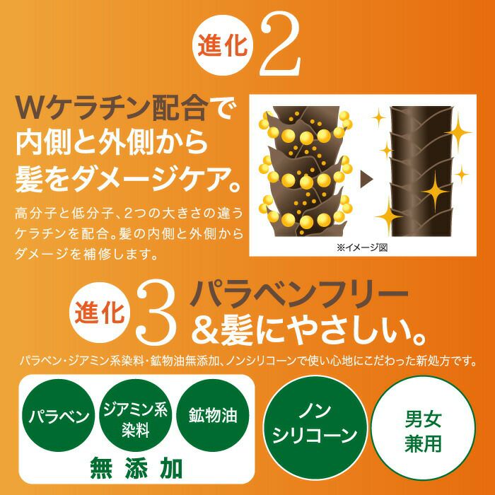 Mottoボタニカラーシャンプー＆トリートメントセット詰替用[ブラック] Mottoボタニカラーシャンプー＆トリートメントセット詰替用