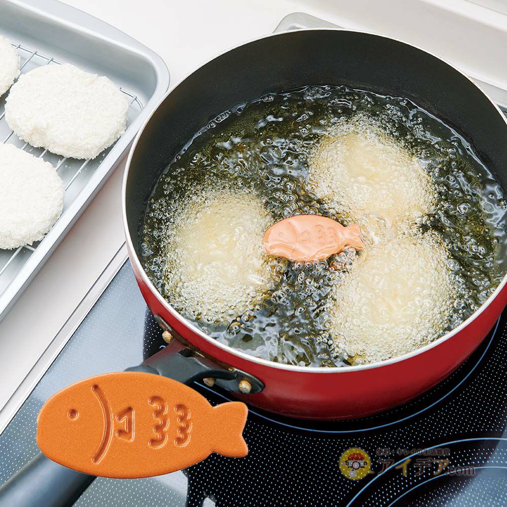 揚げ物がサクッと揚がる油が長持ち酸化を抑える洗剤OK食洗機OK【メール便】サクッとあげものちゃん[コジット]使用目安約100回揚げ物上手油を繰り返し使用セラミックス抗酸化効果遠赤外線パウダー便利おウチ時間手作りエコ日本製