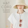 【メール便】アクセサリーの様なカワイイ帽子クリップ◆ハットコード[コジット](u)