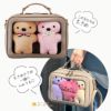 バッグインバッグ推し活フライヤーが入るクリアファイルいらず9色うちわが入るポケット仕切り使いやすいオタクmuchuフライヤーすっぽりバッグインバッグコジット