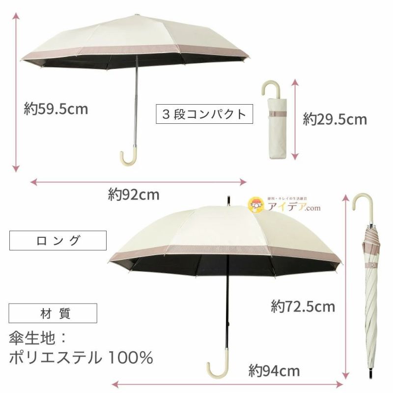 マットの日傘】サンブロックラボ遮夏クール晴雨兼用傘