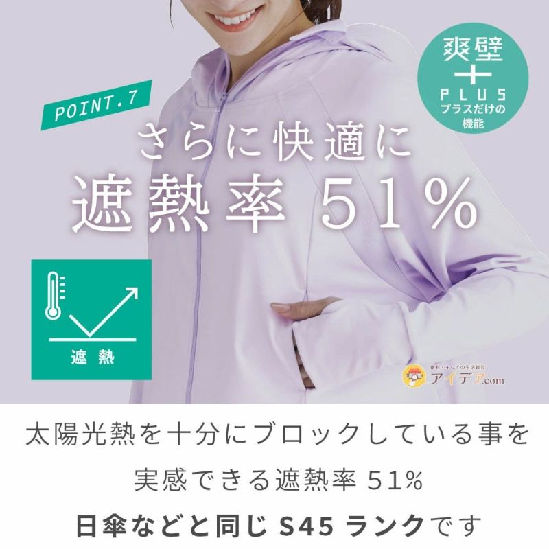 あいちゃん　爽壁 UVパーカー　ピンク　チャコール　2点おまとめ 楽天市場】爽壁 UVパーカー 3カラー（ チャコールグレー