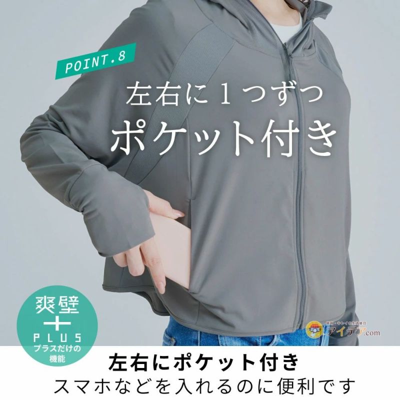 コジット フェイスガードUVパーカー